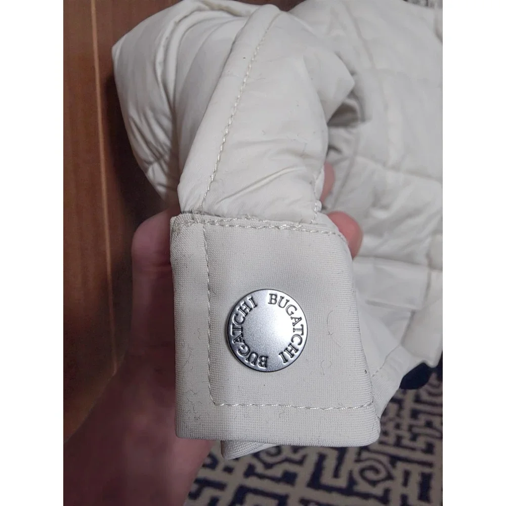 Bugatchi Quilted Anorak Puffer Designer Jacket With Detachable Hood MSRP: $398‎